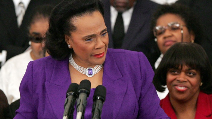 Coretta Scott King, Bürgerrechtlerin (Aufnahme von 2005)