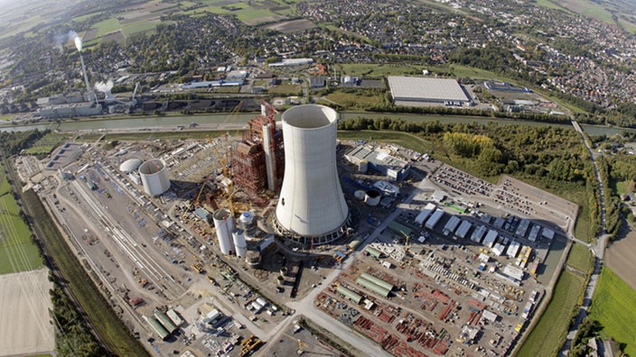 Kraftwerk Datteln, Baustelle von Block 4