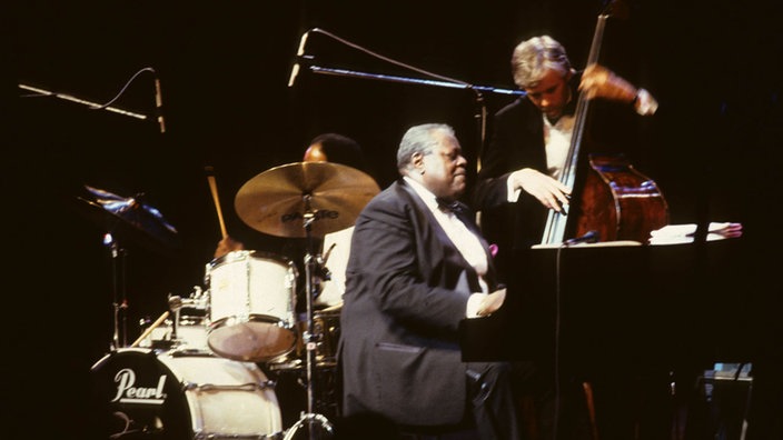 Oscar Peterson auf dem North Sea Jazz Festival, 80er Jahre