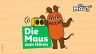 Die Maus mit Kopfhörern