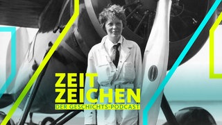 Amelia Earhart, erste Präsidentin der Pilotinnenvereinigung Ninety-Nines