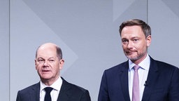 Olaf Scholz und Christian Lindner.