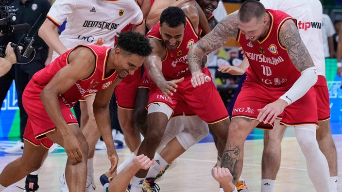 Deutschland ist im Basketball-WM Finale 