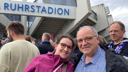 Christopher und Emily Wulff freuen sich auf das Herbert Grönemeyer Konzert