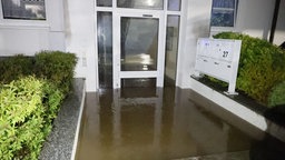 Hochwasser-Einsatz durch Starkregen in Wenden im Sauerland