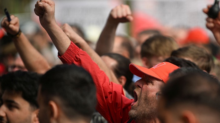 Thyssenkrupp Steel Protest 