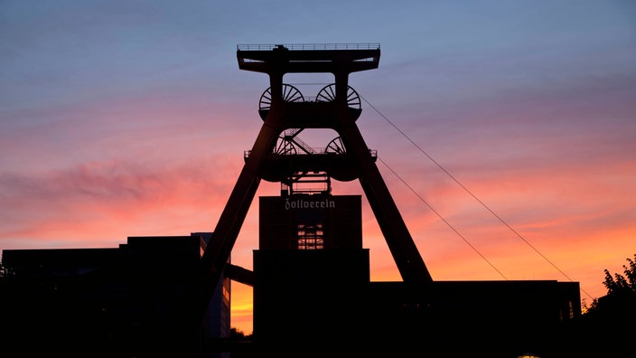 Industriedenkmal und UNESCO Welterbe Zeche Zollverein in Essen