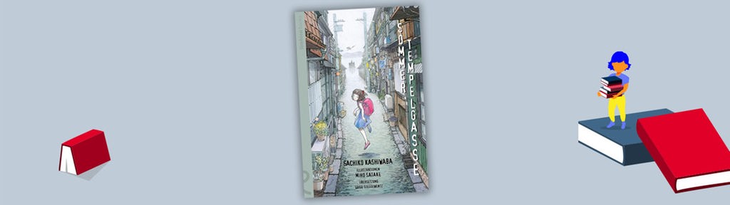 Cover Sachiko Kashiwaba, Miho Satake: Sommer in der Tempelgasse