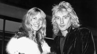 Alana Hamilton und Rod Stewart (1978)