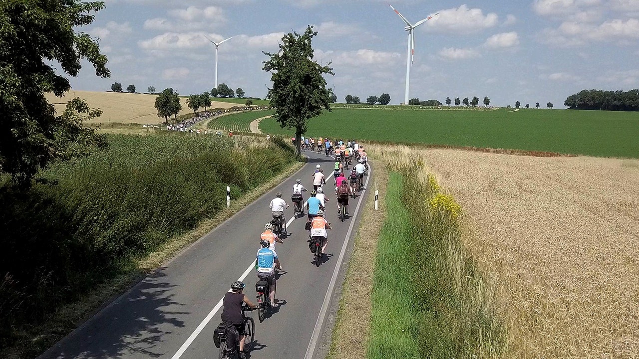 Impressionen von den drei Sommer Open Air - Konzerten zur NRW Radtour 2024