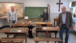 Die Ausstellung "Die Schule im Dorf" in Wankum 