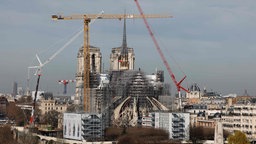 Kathedrale, Notre-Dame, Paris, Archivbild: 14.03.2024