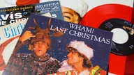 Single-Schallplatte mit dem Song "Last Christmas" von WHAM!