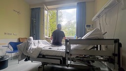 Patient im Krankenhaus