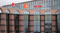 Außenansicht des Sendezentrum 2 des ZDF, 3sat und arte, 16.03.2024.