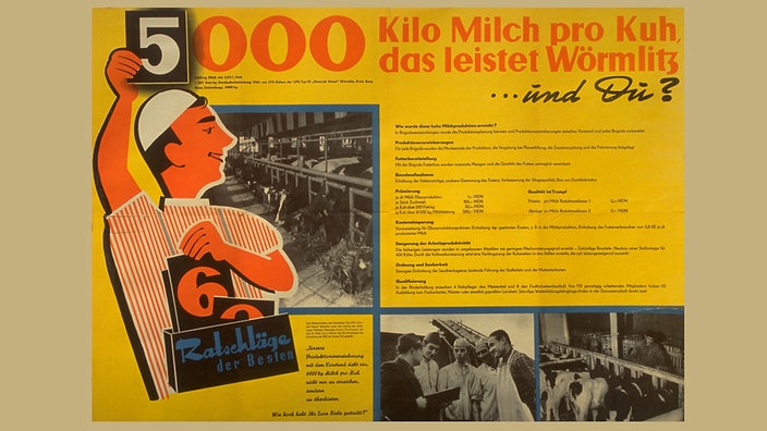 Plakat um 1960