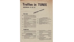 Programm des Tunix-Kongress in Berlin