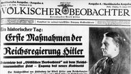 "Völkischer Beobachter" von 1933