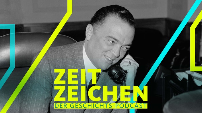 Am 10.05.1924 wird Edgar Hoover Chef des von ihm initiierten FBI. Aufnahme aus dem Jahr 1940.