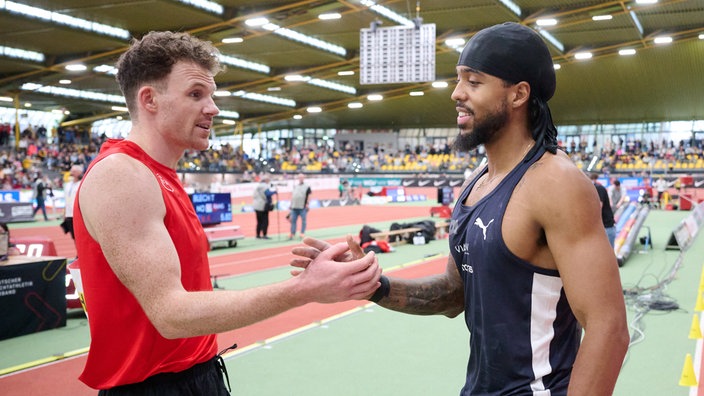 Torben Blech (l.) und Bo Kanda Lita Baehre