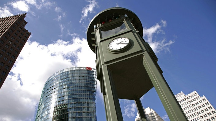 1. deutsche Ampel von 1924 am Potsdamer Platz