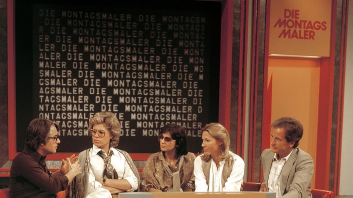 Frank Elstner in "Die Montagsmaler"