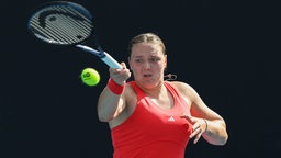 Jule Niemeier bei den Australian Open 