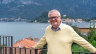 Jürgen Beckers in Cadenabbia am Comer See, einem seiner liebsten Urlaubsziele.