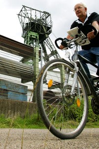 Radfahrer bei Bochum