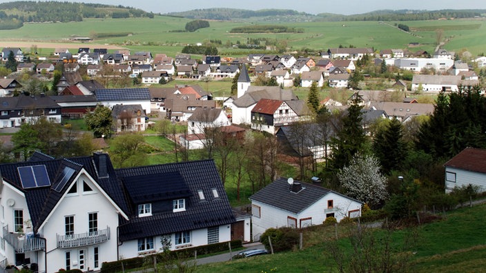 Der sauerländische Ort Oberschledorn