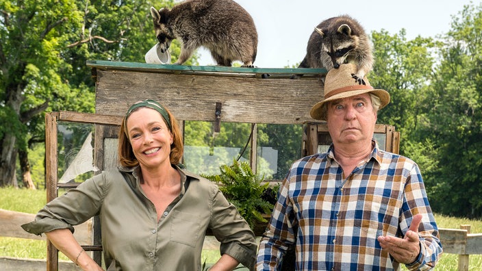 Pensionswirtin Sophie (Aglaia Szyszkowitz) und Barthl (Friedrich von Thun) bekommen tierische Feriengäste.