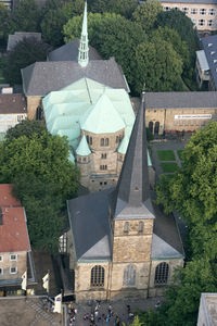 Essener Münster von oben fotografiert