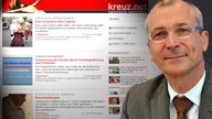 Montage Website www.kreuz.net / Volker Beck 