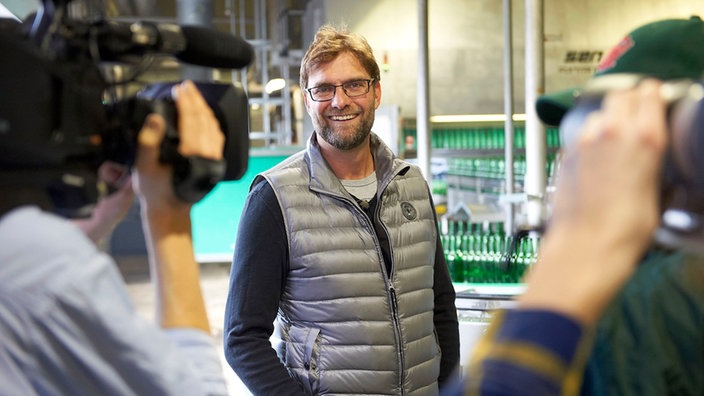 Jürgen Klopp vor Kamera