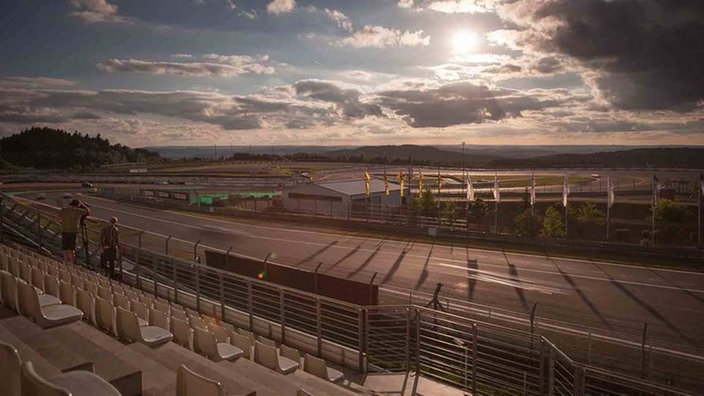 Eine Draufsicht auf den Nürburgring