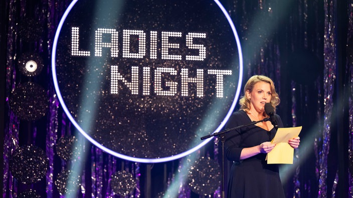 Johanna Wack auf der Ladies Night Bühne