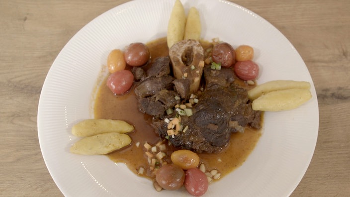 Ossobuco vom Wasserbüffel