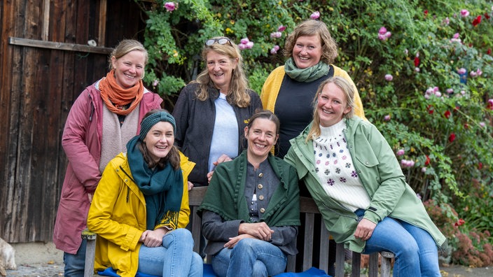 Die Teilnehmerinnen: Stephie Bönniger, Christine Baumann, Anja Wolff, Kathi Mühlbauer, Christine Huber, Anna Pröbstle.