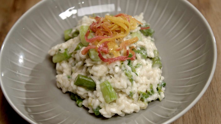 menü von Leslie Clostermann: Spargelrisotto