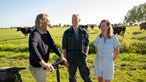 Frank Buchholz mit Annamarie Eldering und ihr Mann Jehannes.