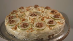 Frischer Birnenkuchen