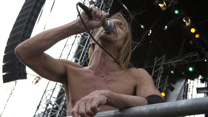 Iggy Pop beim Bizarre Festival 2001