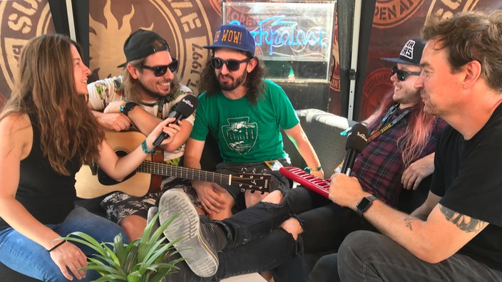 Alestorm im Interview beim Summer Breeze 2018