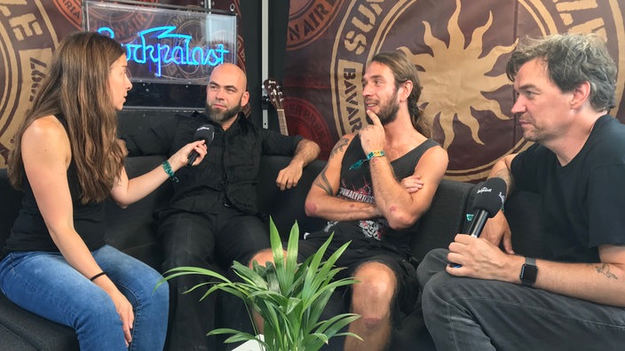 Die Apokalyptischen Reiter im Interview beim Summer Breeze 2018