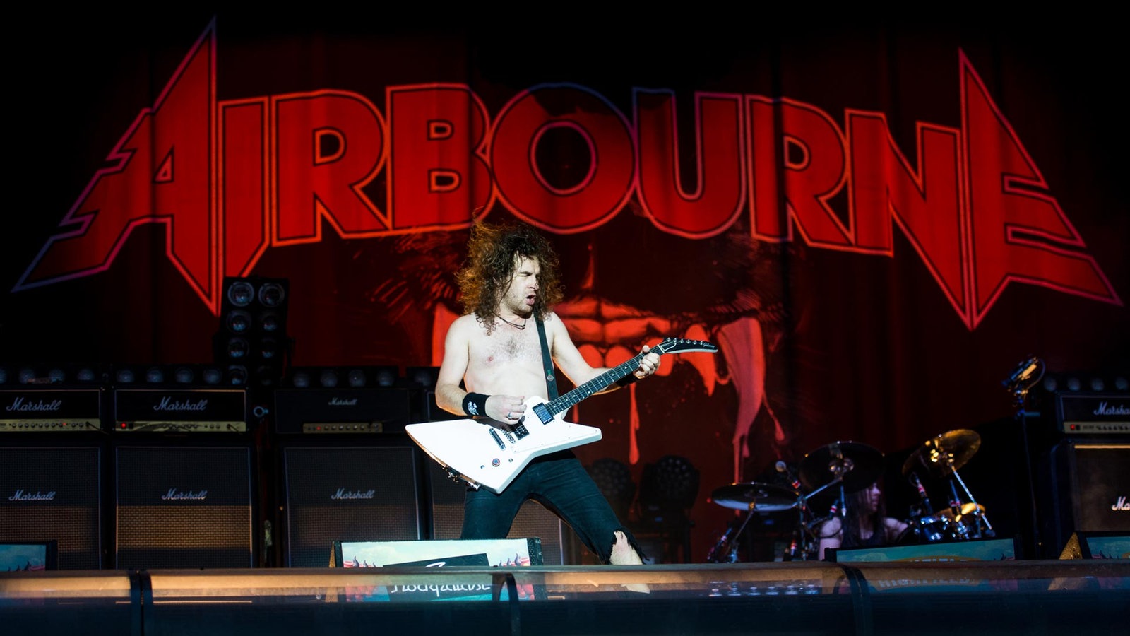 Airbourne beim Highfield Festival 2016