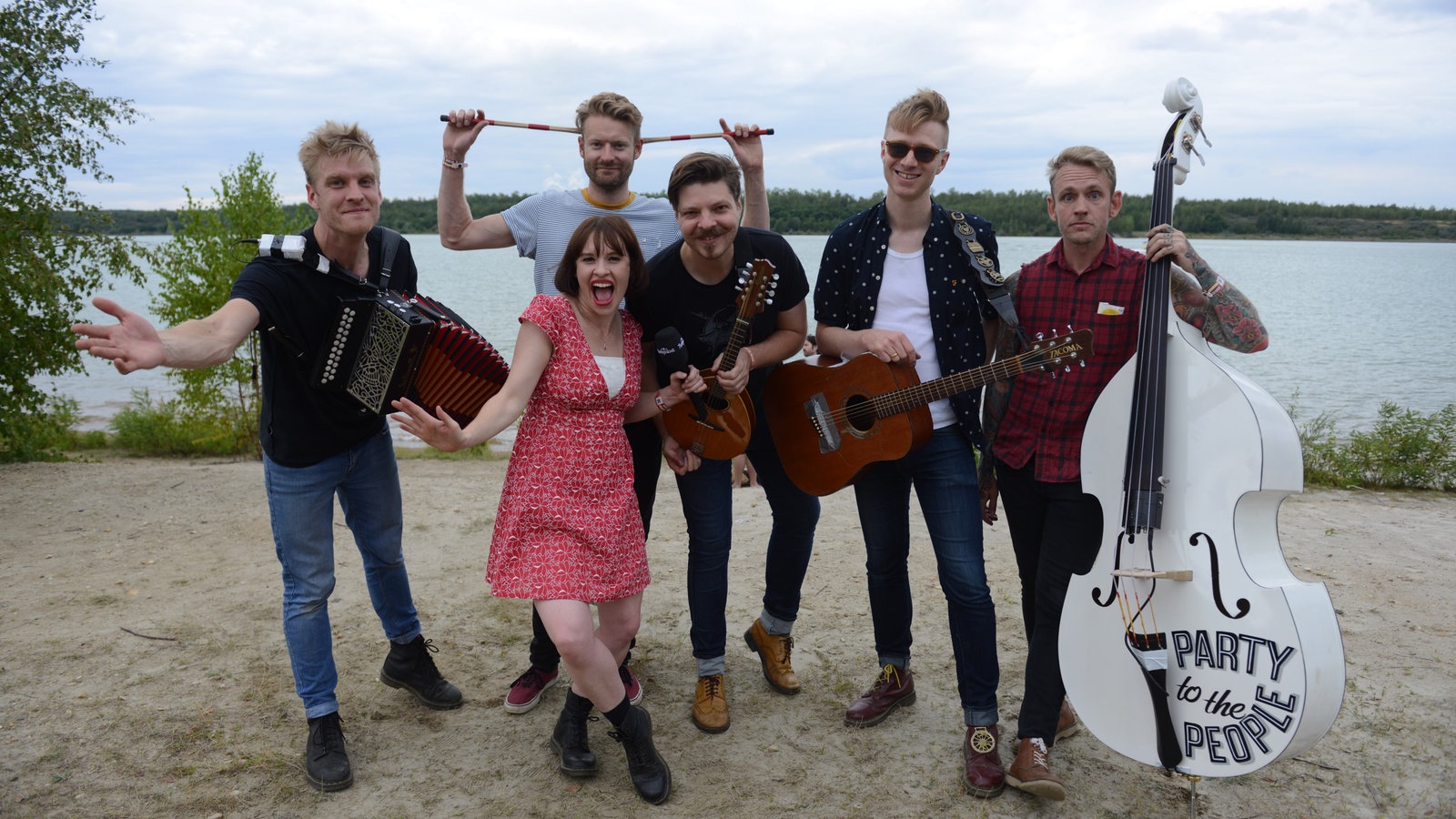 Skinny Lister beim Highfield Festival 2016