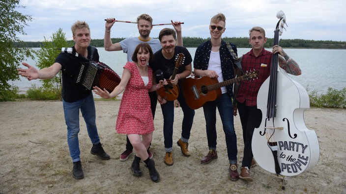 Skinny Lister beim Highfield Festival 2016