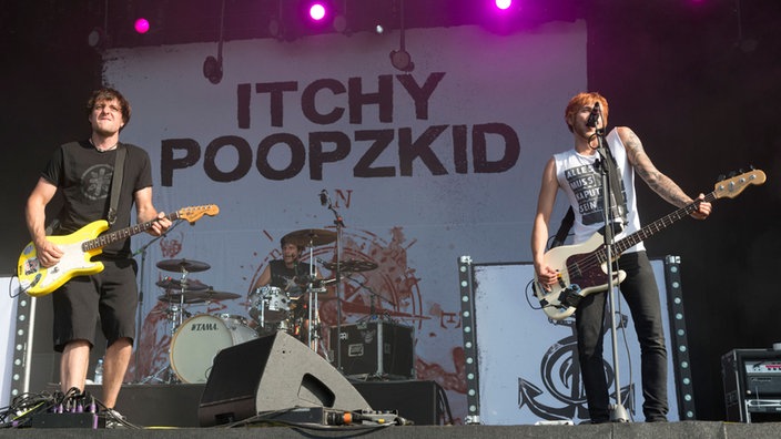 Die Jungs von Itchy Poopzkid