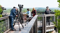 Suzan Köcher's Suprafon: Corona Session auf dem hölzernen Aussichtsturm des Panarbora