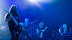 Aufnahme der Band Primordial auf der Bühne